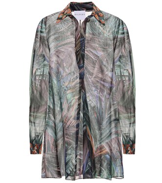 Robe chemise imprimée | Halpern