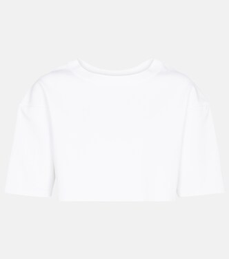 Stretch-knit crop top | Alaïa