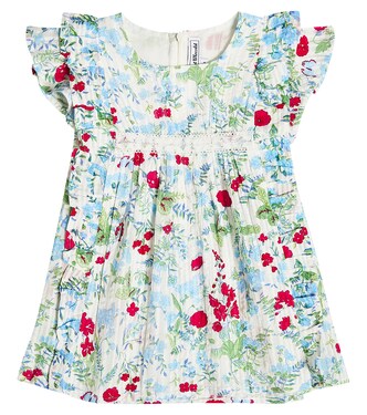 Ruffled floral blouse | Tartine et Chocolat