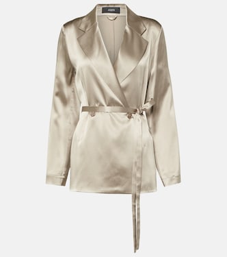 Joubert silk satin jacket  | Joseph