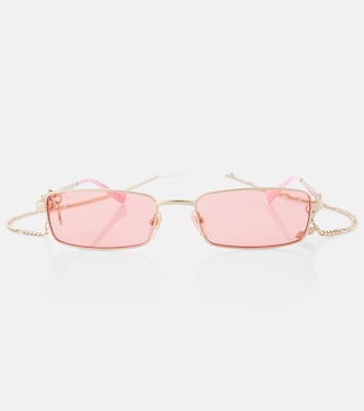 Cut Out rectangular sunglasses | Gucci