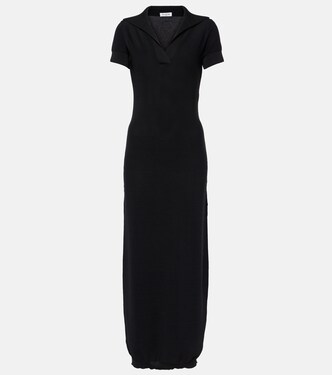 Semi-sheer polo dress | Alaïa