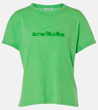 Logo cotton T-shirt | Acne Studios