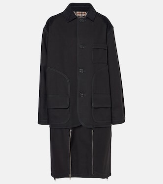 Cotton and wool coat | Maison Margiela