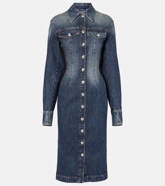 Midikleid Fiorito aus Denim | Sportmax