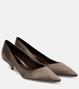 Liisa satin pumps | The Row