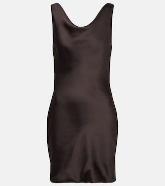 Minikleid Maria aus Satin | Norma Kamali