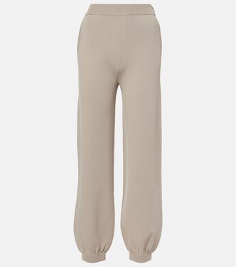 Pantalon ample Tirreno en crêpe | Max Mara