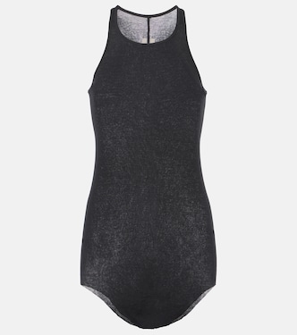 Ribbed-knit cotton tank top | Rick Owens