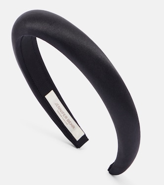 Tori satin headband | Jennifer Behr