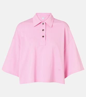 Cropped-Polohemd aus Baumwolle | Bottega Veneta