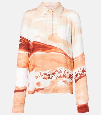 Printed polo shirt | JW Anderson