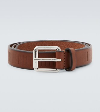 Rail leather belt | Lemaire