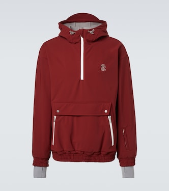 Half-zip ski jacket | Brunello Cucinelli