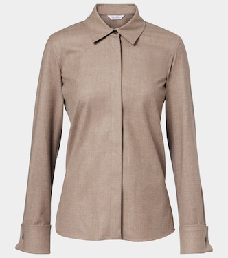 Tebaide cashmere-blend shirt | Max Mara