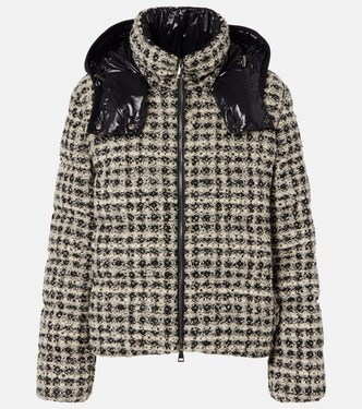 Veste doudoune Andronne en tweed de laine mélangée | Moncler