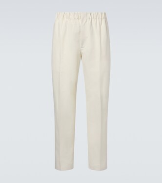 Cotton tapered pants | Jil Sander