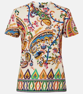 Bedrucktes T-Shirt aus Baumwolle | Etro