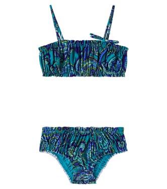 Bikini fruncido con paisley | Zimmermann Kids