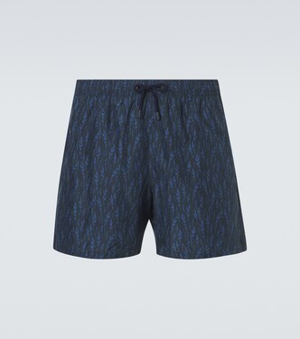 Printed swim trunks | Canali