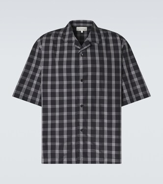 Kline checked cotton bowling shirt | Studio Nicholson