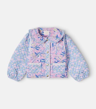 Joulia floral quilted cotton jacket | Louise Misha