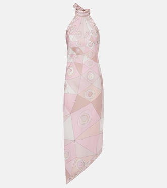 Occhi silk twill maxi dress | Pucci