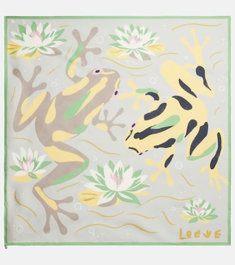 Tuch aus Seiden-Twill | Loewe