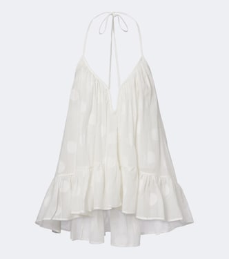Solstice polka-dot cotton top | Zimmermann