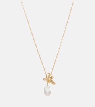 Chain Link pearl pendant necklace | Givenchy