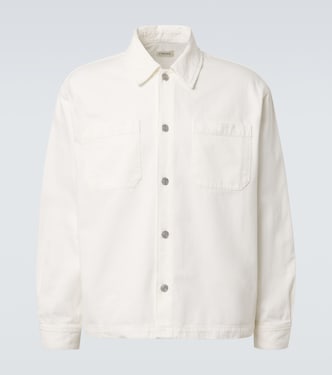 Cotton-blend overshirt | Frame