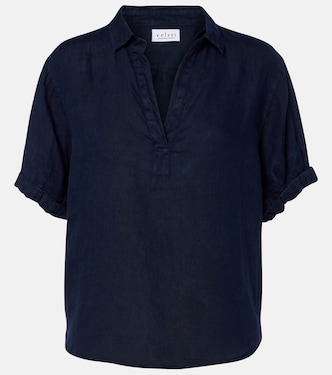 Top Vivica aus Leinen  | Velvet