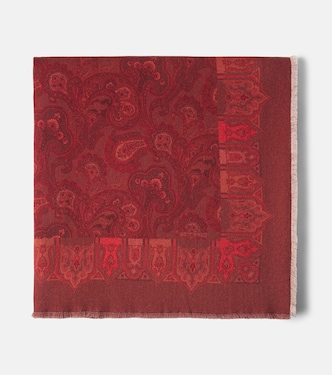 Manta de lana estampada con paisley | Etro