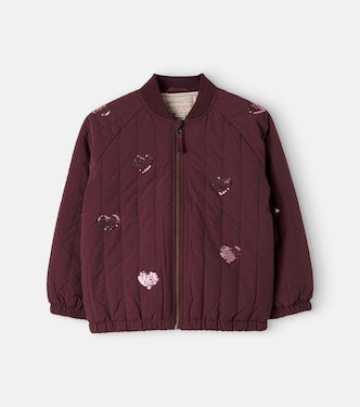 Juno sequined bomber jacket | Konges Sløjd