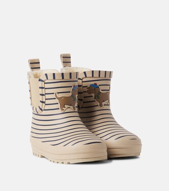 Roi striped rain boots | Konges Sløjd