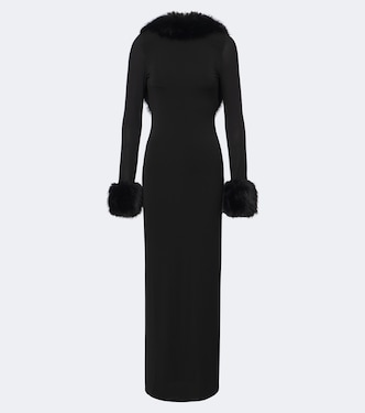 Open-back jersey gown | Nina Ricci