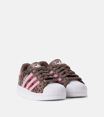 Superstar II cheetah-print sneakers | Adidas Originals Kids