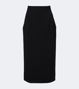Falda tubo en mezcla de lana | Sportmax