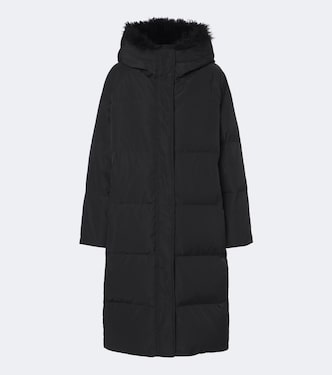 Hooded down coat | Yves Salomon