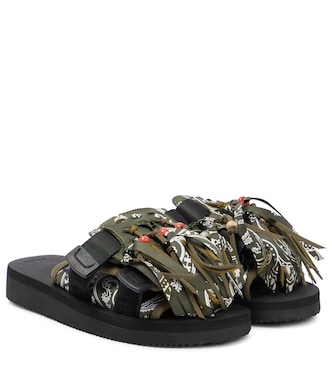 x Suicoke fringed sandals | Alanui
