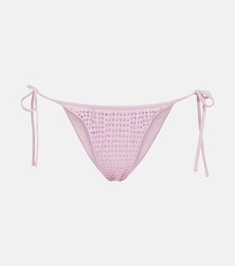 Embellished bikini bottoms | Self-Portrait