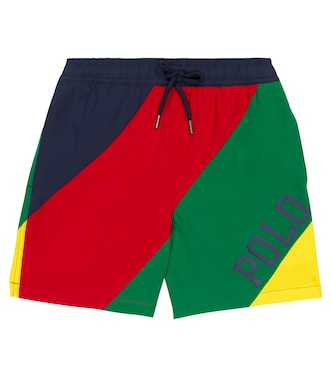 Colorblocked swim shorts | Polo Ralph Lauren Kids