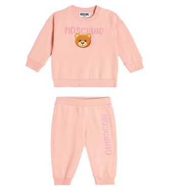 Baby Set aus Sweatshirt und Jogginghose | Moschino Kids