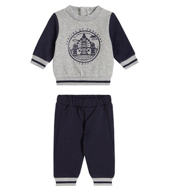 Baby printed cotton sweatshirt and sweatpants set | Tartine et Chocolat