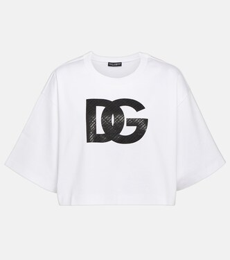 T-shirt en coton à logo | Dolce&Gabbana