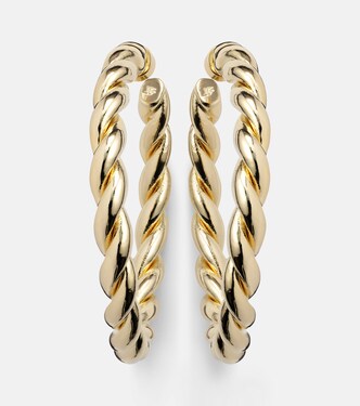 Ohrringe Twisted, 14kt vergoldet | Jennifer Fisher