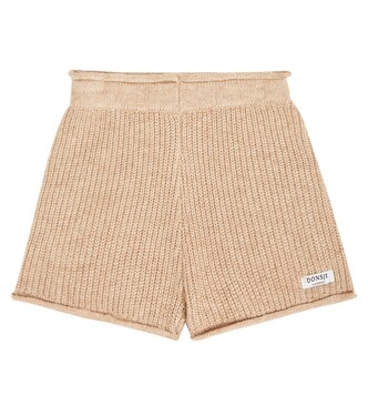 Baby Wes ribbed-knit shorts | Donsje