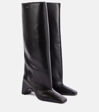 Bridge leather knee-high boots | Coperni