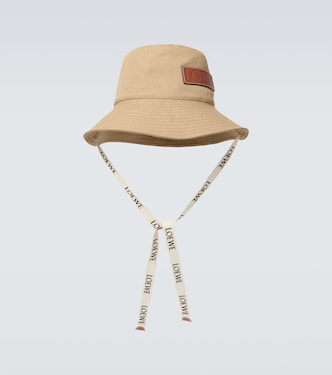 Paula's Ibiza Fisherman canvas bucket hat | Loewe