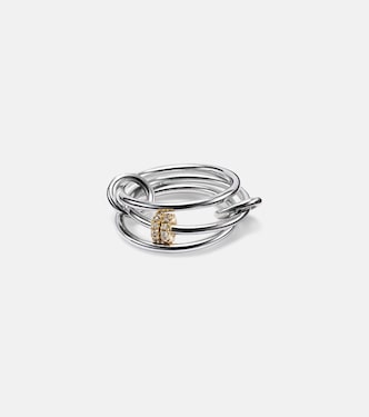 Anelli in argento sterling e oro 18kt con diamanti | Spinelli Kilcollin